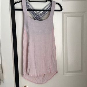 Lululemon Tank top with sports bra NWOT